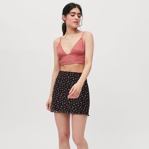 Urban Outfitters Printed Mini Skirt NWT Size S - Picture 4 of 9